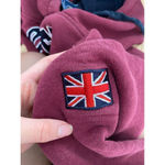 Burgundy Oxford university hoodie size medium Red Photo 3