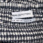 Urban Outfitters  Black/White‎ Plaid Crop Top with Ruffle Sleeves Size Large Photo 6