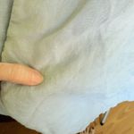 J. Jill Pure Jill 100% Linen Lagenlook Natural Shift Dress Farmhouse Cottage M Blue Size M Photo 5