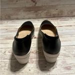 Naturalizer  Leather Susan Wedge Size 8.5 Slip-On Platform Black Office Comfort Photo 3