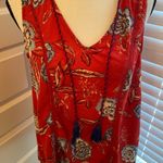 Knox Rose  || Floral tank with tassel tie Photo 1