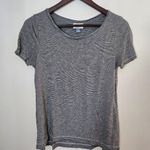 Old Navy  T-Shirt Gray Top Athleisure Casual Crewneck Neutral Photo 6