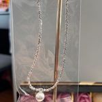 925 silver Pearl Necklace Photo 2