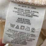 Anthropologie  Pilcro Hyphen white Y2K mid rise straight leg jeans, size 32 plus Photo 3