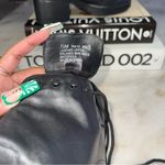 Covington Vintage  Black Leather Lace Up Combat Stacked Block Heel Bootie Boots Photo 8