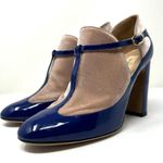 Valentino Garavani leather & velvet heeled booties, made it Italy, size 39.5 Photo 6