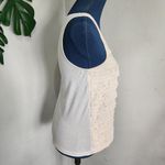 J.Crew Blush Silk Lace Ribbon Tank Top Photo 3
