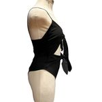 ZARA V-neck bodysuit with thin straps. Cut-out bow detail at the front. Size S Photo 6