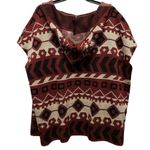 Womens Western Print Open Cardigan Small/Medium Short Sleeve Aztec Print Photo 3
