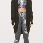 Lululemon Womens Leggings Gray Wunder Under Hi Rise Special Edition Foil Size 8 Black Photo 0