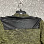 BB Dakota Jack Women’s Green & Black Faux Leather Patch Open Blazer - Size Small - Modern Photo 5