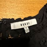 Ro & De  black lace blouse tank medium Photo 1