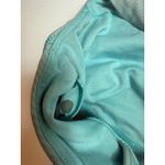 Lululemon  Sports Bra‎ Light Support Crisscross Back Teal Blue Activewear 6 Photo 4
