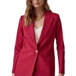 Reiss Livvi Blazer in True Red Photo 1