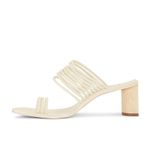 Revolve AMMONDE ATLEIR Alessandra block heel in ivory Photo 1