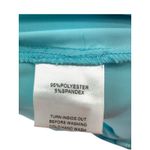 White Fox Boutique White Fox Satin Feather Trim Lounge Set Blue‎ Tie Front Top Pants Small Y2K Glam Photo 9