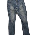 American Eagle Outfitters Dark Blue High Rise Jegging Crop Jeans Photo 0