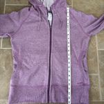 Patagonia Jacket Womens Large Zip Up Purple Hooded Better Sweater Thumb Holes Photo 4