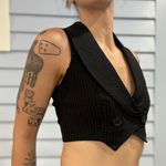 Charlotte Russe Vintage 90s/Y2K Pinstripe Vest Top Photo 2