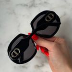 Christian Dior Authentic Dior Black Bobby R1U Oversized Logo Sunglasses Photo 3