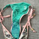 NWT Dixxon Aloha Arms Bikini Bottom XL pink and green swim Photo 3