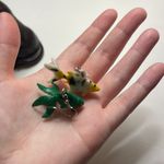 Koi Fish Dangle Earrings Green Photo 3