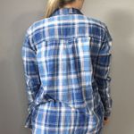 American Eagle  • Boyfriend Fit Flannel Blue Soft Medium Photo 2