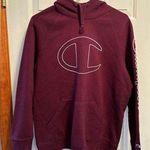 Champion Burgundy  Hoodie Barely Worn Photo 0