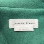 Lovers + Friends  Melrose Peacoat Jacket Kelly Green Size S Preppy Old Money Photo 8