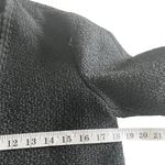 ZARA Black Tweed Double Breasted Open Collarless Blazer Jacket Size XS NWT Photo 8