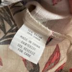 April Kiss Palm Leaf Linen Button Down Medium NWT  Photo 3