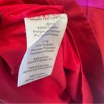 Hutch Serena Pink and Red Colorblock Bow Mini Dress Holiday Party Cocktail Photo 9