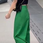 ZARA NWT  HIGH WAISTED CROPPED STRAIGHT LEG PANTS Photo 3