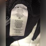 Michael Kors dark washed navy blue cotton linen blend knit sweater, size medium Photo 4