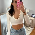 Boutique Top White Size L Photo 0