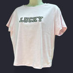 Zoe & Liv  Pink Graphic Tee Photo 0