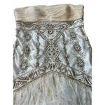 Sue Wong NWT  9020’s flapper style strapless mini feather needed dress sz 4 Photo 5
