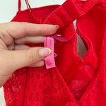 Victoria's Secret The Lacie- Red Lace Chemise with Sweetheart Neckline Photo 10