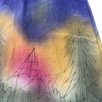 Kloz Lyne Scoop Neck Short Sleeve Layered Maxi Dress Blue Size 1X Pullover Photo 6