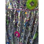 NWT Celia B Wanderer Silver Sequin Floral Mini Dress Size Small Photo 7