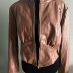 Good condition brown jacket very Nice Size L Photo 2