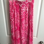 Escapada  kiwi leaf print fuchsia maxi skirt size MEDIUM Photo 12