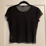 Garage Mesh Black Tee Photo 5