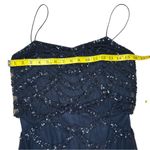 Aidan Mattox Beaded Flapper Cocktail Dress – Black Size 4 Photo 3
