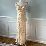 Anthropologie NWT Scallop Babydoll Midi Dress Sz Large Softgirl Cottagecore Photo 1