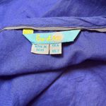 Boden Sleeveless Embroidered Boho Tank‎ Top Blouse Purple Size 2 Photo 3