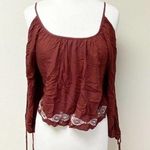 LA Hearts cold shoulder top Embroidered M Photo 31