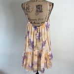 Anthropologie mini babydoll dress tie dye dress size M NWT Photo 8