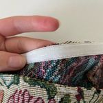 SheIn EUC |  women’s floral stitch embroidered pointed bandeau‎ tube top small Photo 5