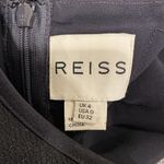 Reiss Designer Snares satin maxi dress size 0--navy lace detail Photo 9